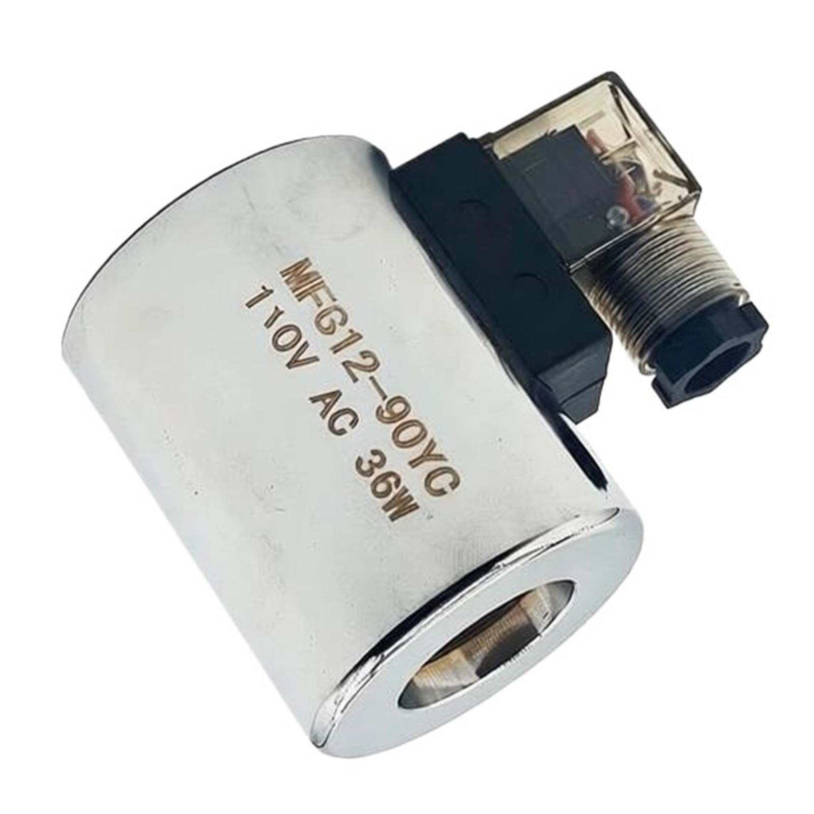 TPKMVGAP MFZ12-90YC MFB12-90YC DC12V DC24V AV110V AC220V 36W Inner Hole 31.5mm Height 75mm Solenoid Valve Coil(MFZ12-90YC DC12V)