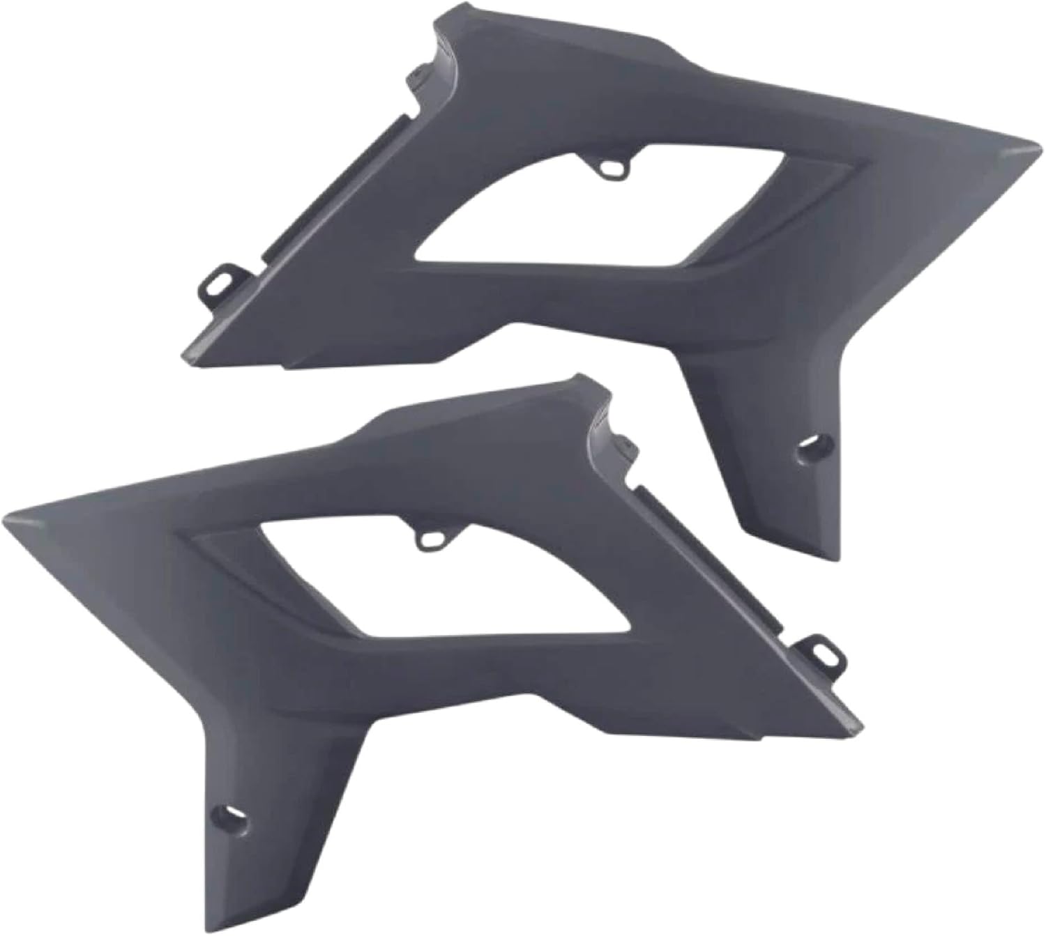 Polisport Radiator Scoops – Nardo Gray Panels for Beta RR 2T/4T 250/300/350/390/430/480 (2020–2024) – OEM Fit, Glossy Finish, Lightweight & Impact-Resistant, Easy Installation