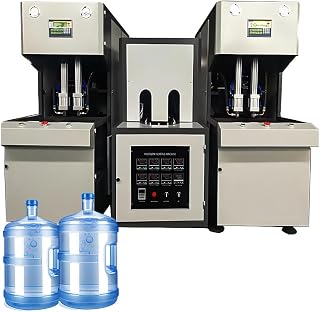 Semi Automatic PET Bottle Blower Machine for 5L to 20L Water Bottles Commercial Plastic Molding Equipment