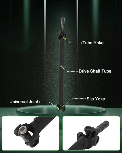 Vista 718 de SCITOO Longitud del eje de hélice del eje de transmisión delantero 36.2 pulgadas compatible con 2001-2004 para Jeep Grand para Cherokee 4.0L