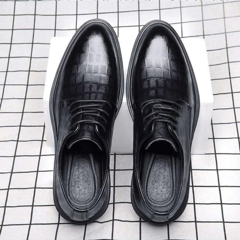 Men's Classic Modern Formal Oxford Wingtip Lace Up Dress Shoes Mens Fashion Business Casual Shoes Comfort Shoes Urban Ultra Comfortable Shoes2