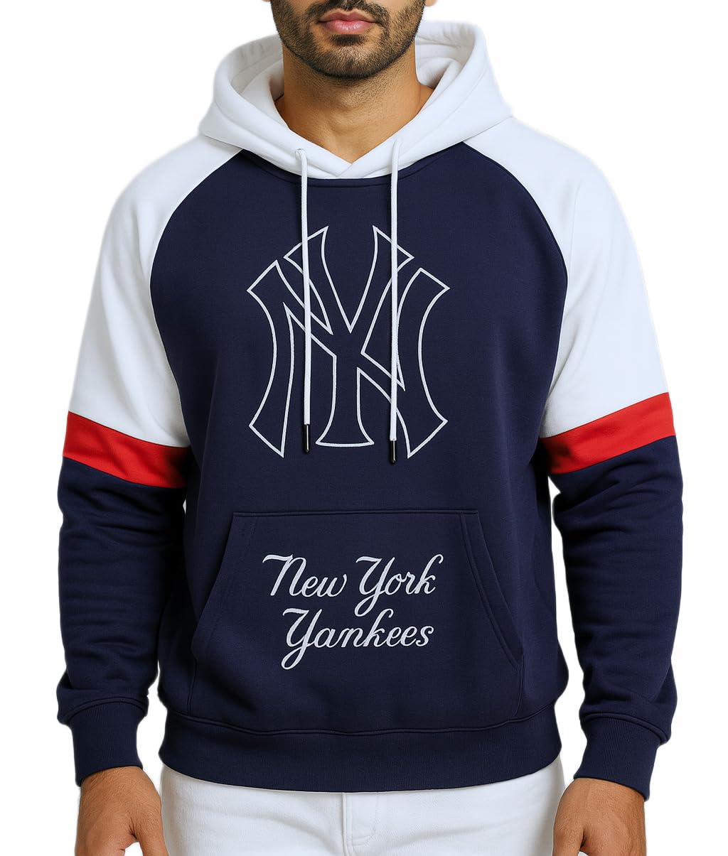 try this Men's Printed Sweatshirt, New York Print Cotton Fleece Sweatshirt for Men Casual Printed Comfortable Hoodies Daily Winterwear-picture-34