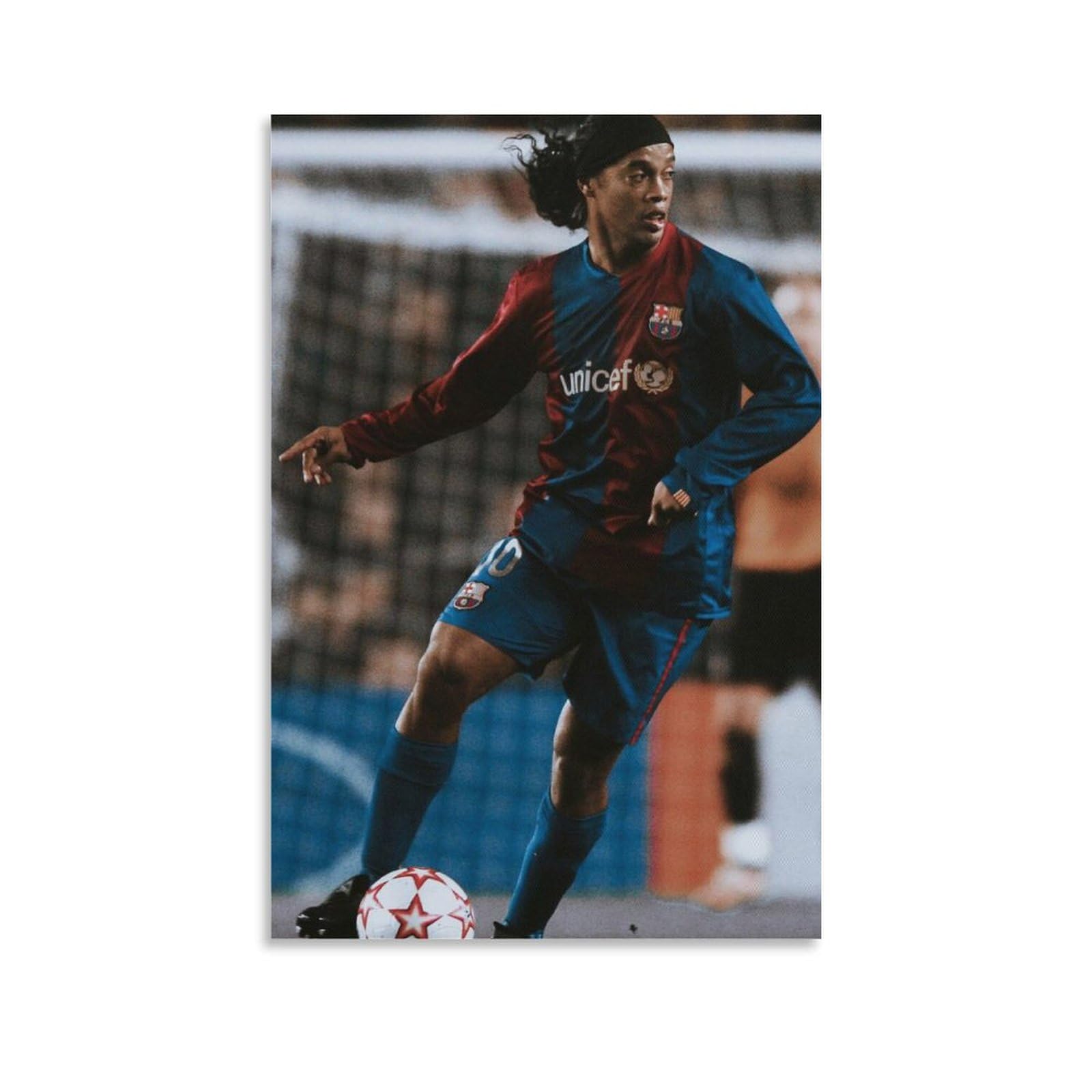 Amazon.co.jp: サッカー選手ロナウジーニョ キャンバス アート