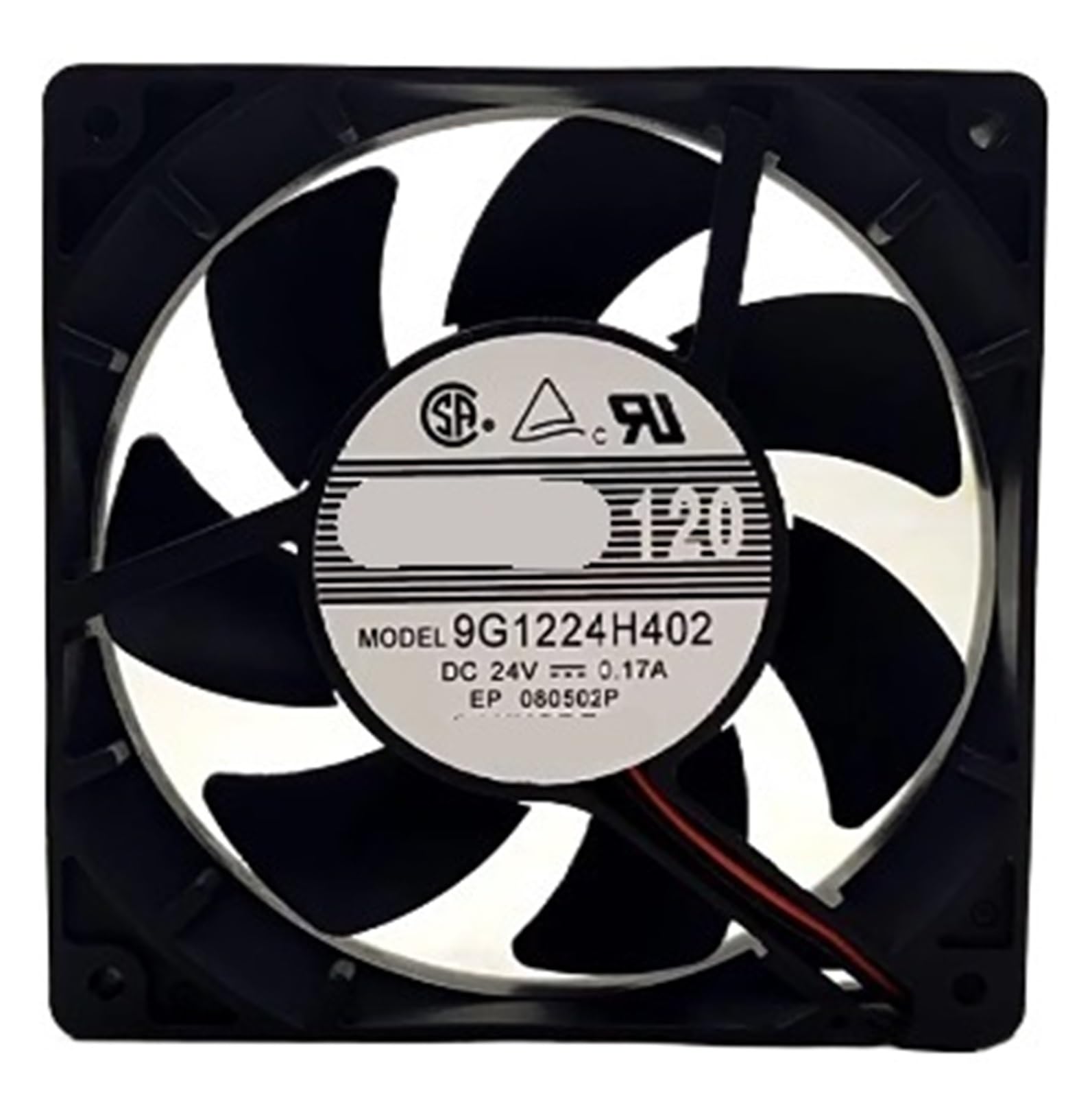 ZBWZXBDJ 9G1224H402 DC 24V 0.17A 12CM 2 PIN FAN