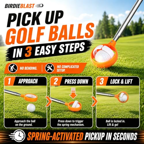 Pro Spring Release Golf Retriever