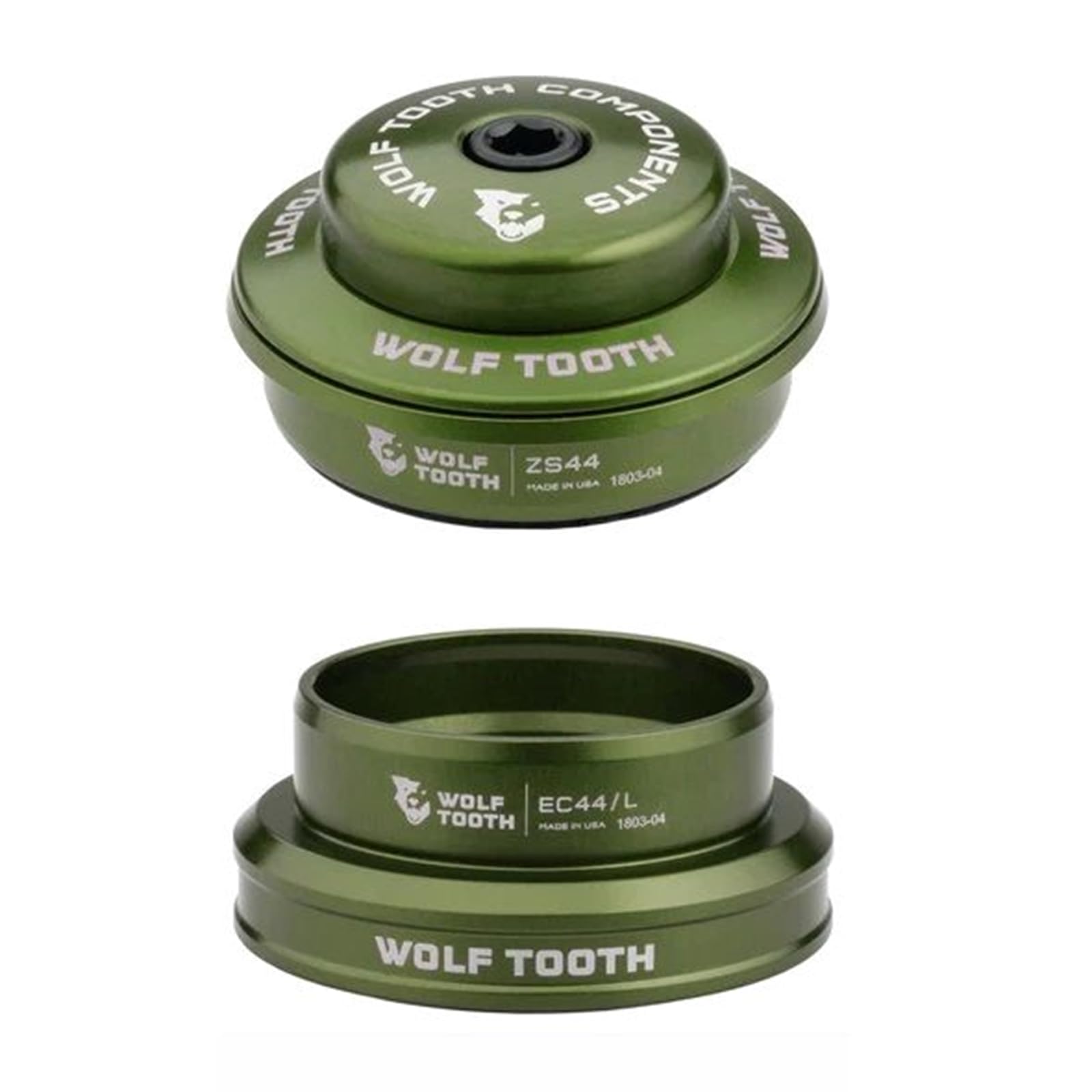 Amazon.com : Wolf Tooth ZS44 Upper EC44 Lower Olive Premium