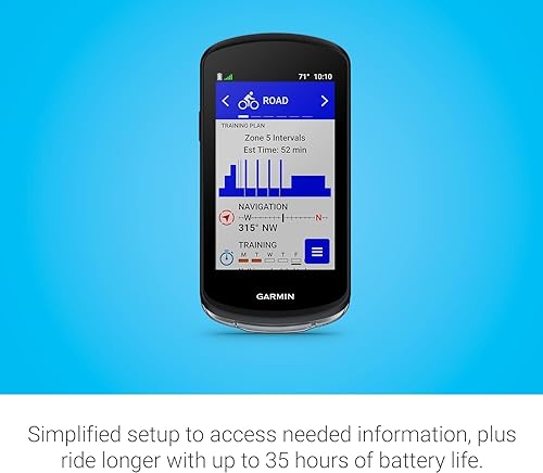 Miniatura 5 de Garmin Edge 1040, computadora de bicicleta GPS, On y Off-Road, precisión puntual, batería de larga duración, solo dispositivo