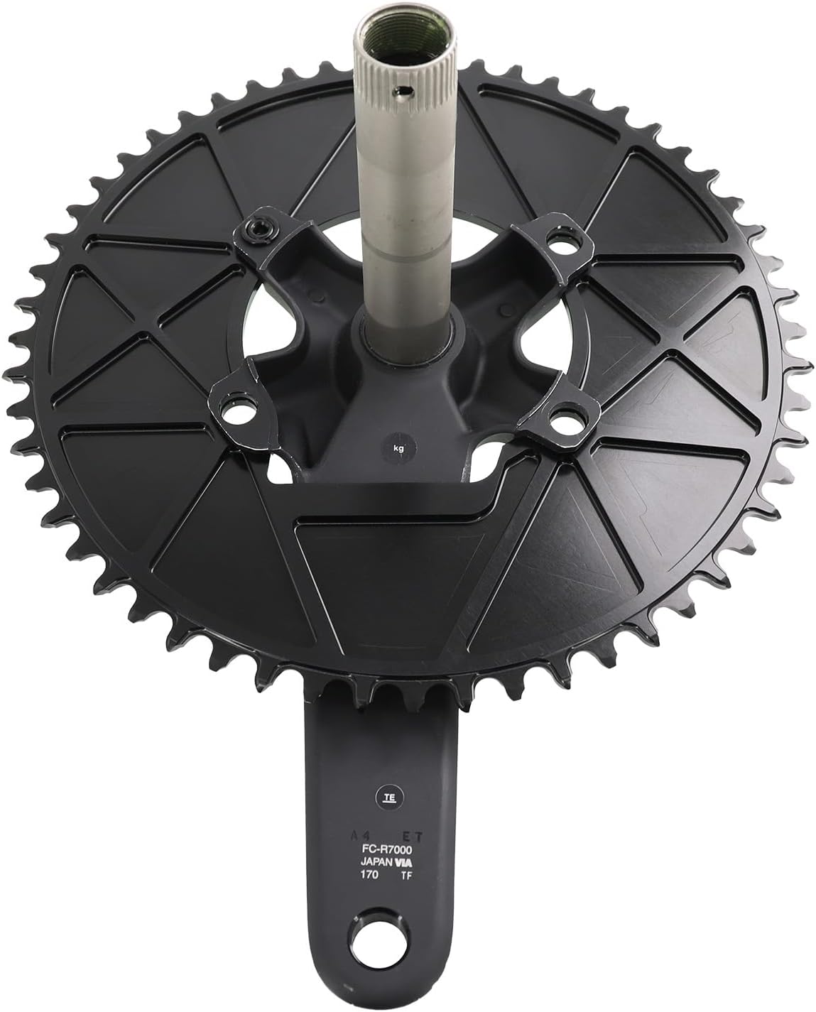 DJC Stone Chainring 110BCD Round for Shimano 105 R7000 R8000 R9100 110bcd for 12 Speed Road Bike