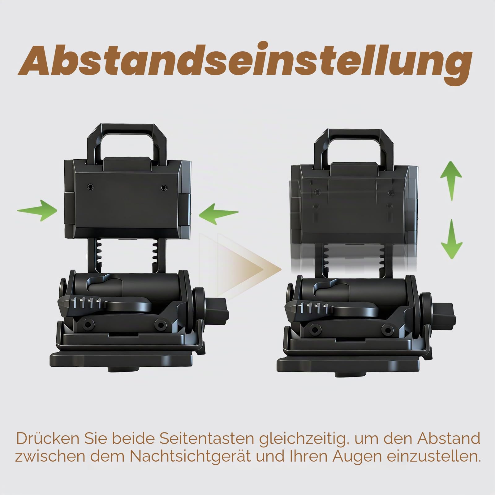 Helmhalterung Nachtsichtbrille Nylon Helmhalterung Einstellbare Vollnylon Taktische Helmhalterung für L4G24