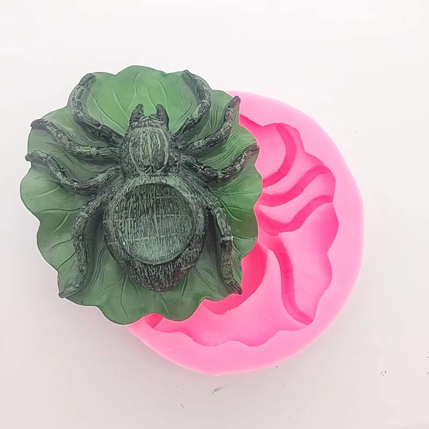 Silicone Mold Animal Resin Clay Arachnid Flexible Molds for Craft Clay Cake Dessert Decorations Silicone Cake Mold