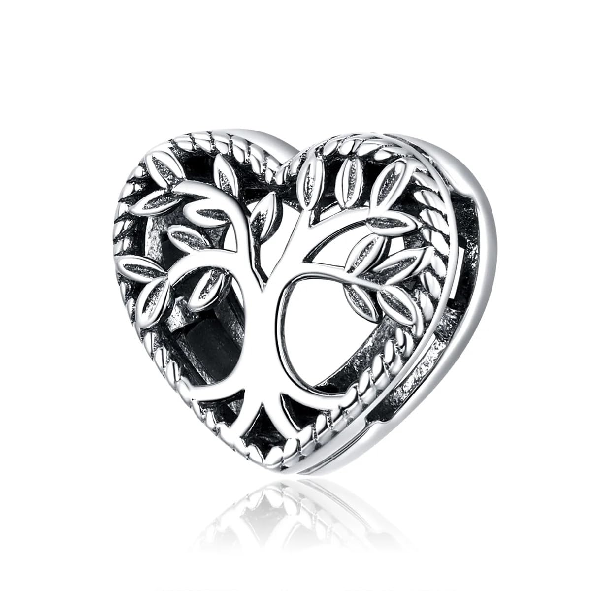 Charm de clip árbol genealógico plata 925 regalo para pulsera Reflections 7