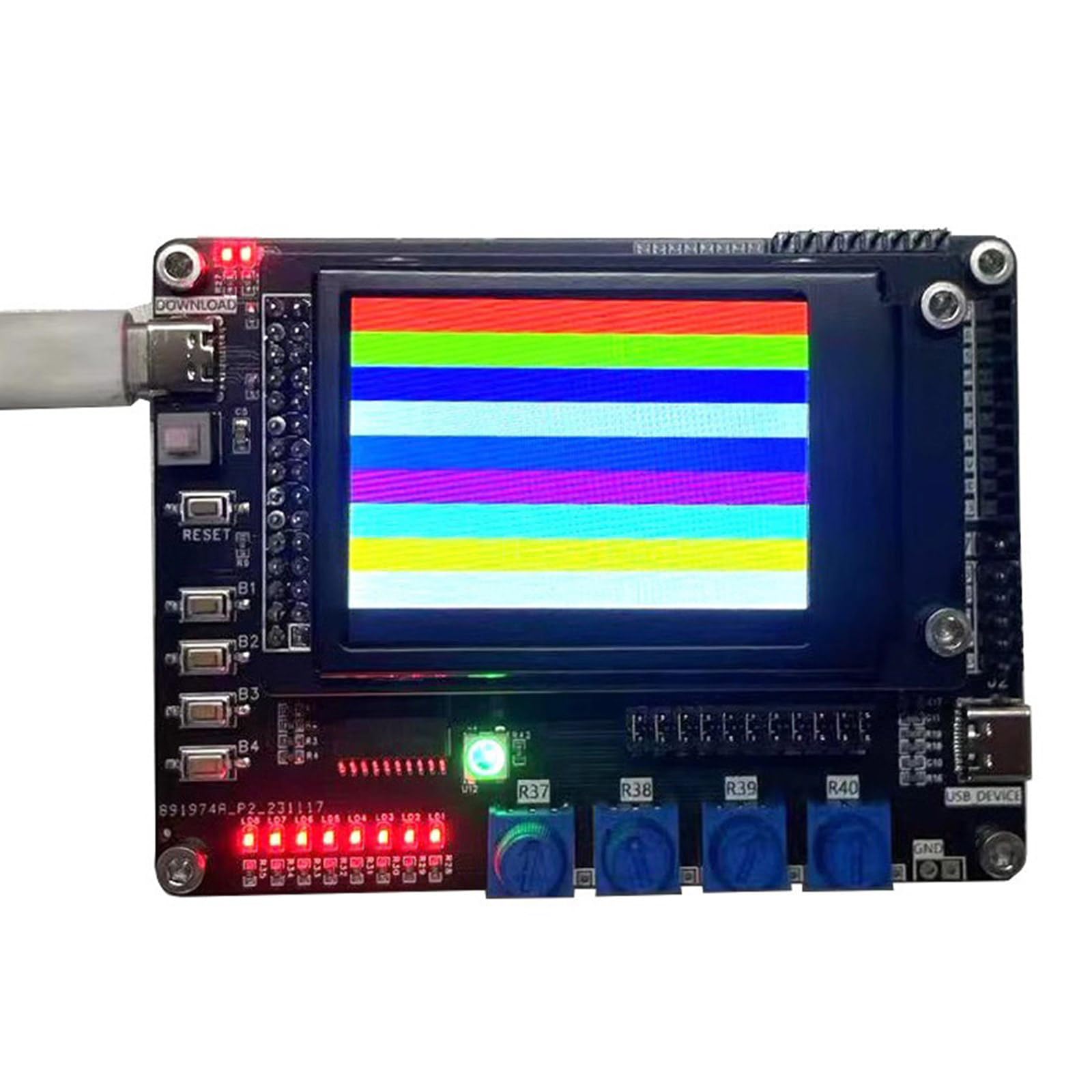 Scheda di sviluppo per Debugger Blue Bridge Cup DAPLINK, LCD da 2,4" e scheda debugger ad espansione extra