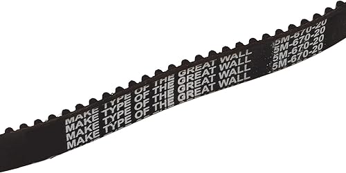 Miniatura 9 de Shipenophy Cinturón de conducción de scooter, 5M-670-20 Aplicaciones Amplias Alta Resistencia a la Rotura Buena Flexibilidad Scooter Eléctrico Banda