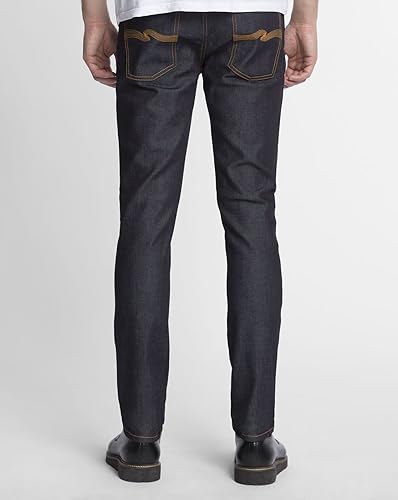 Miniatura 3 de Nudie Jeans Jeans ajustados Lean Dean Dry 16 Dips para hombre