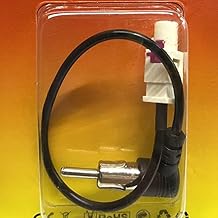 OISE ART STORE Trade Shop - Cavetto Adattatore Antenna da Fakra Maschio A DIN ISO Maschio 90 Pipa Curvo 22cm