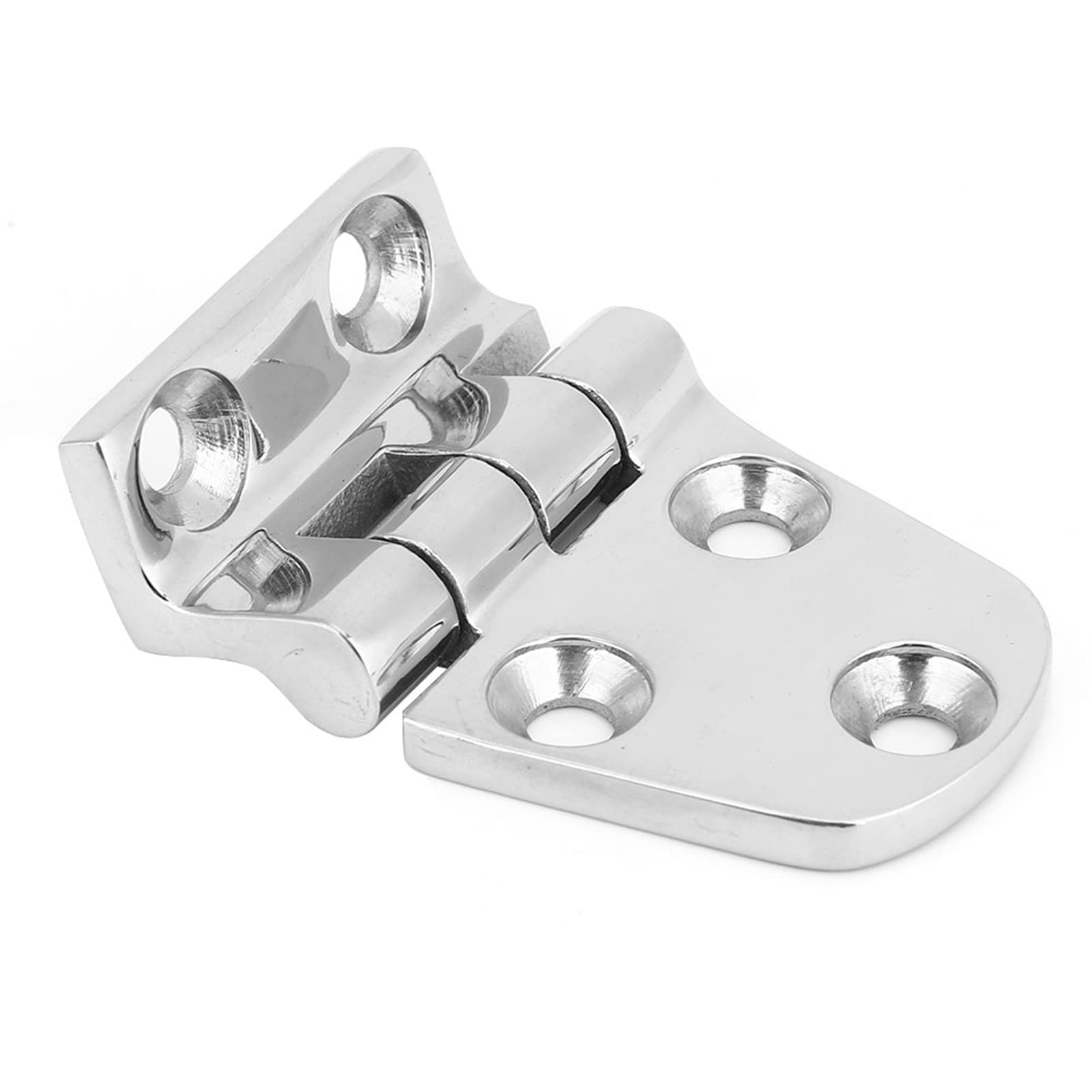 Stainless Steel Hinges, Locking Hinges 316 Hinge Hardware Accessory Thicken Stainless Steel Locking Hinge for Home Cabinet Installation (54 * 37MM)
