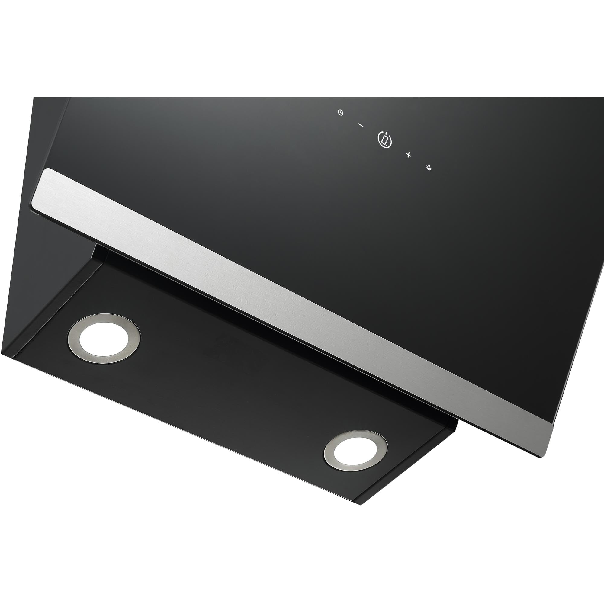 PKM S33-60A+BTH Dunstabzugshaube | Schräghaube | 60cm | Abluft | Umluft | Display & Touch Control | LED-Beleuchtung