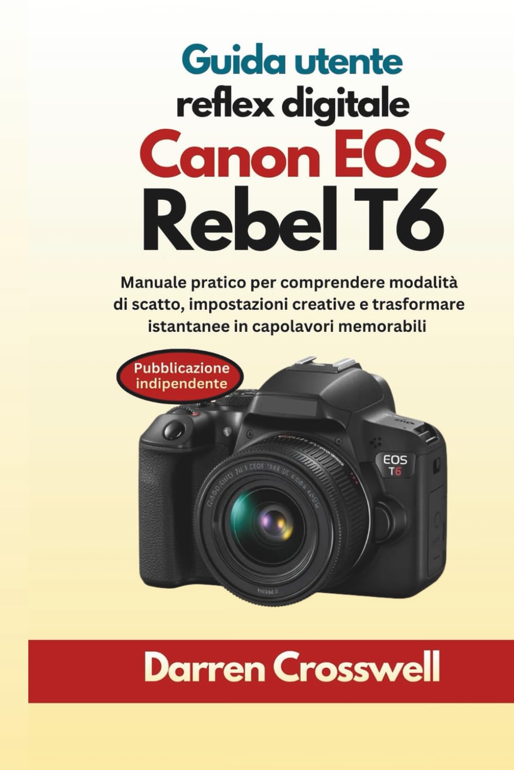 Guida utente reflex digitale Canon EOS Rebel T6: Manuale pratico per comprendere modalità di scatto, impostazioni creative e trasformare istantanee in capolavori memorabili