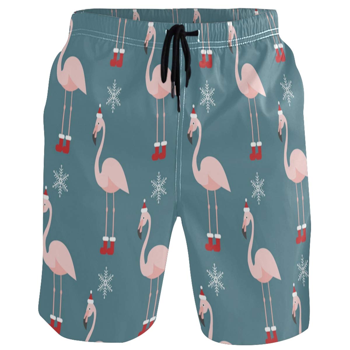 visesunny Fashion Cool Style Men's Beach Shorts Swim Trunks Quick Dry Casual Polyester Swim Shorts with Pockets S-XXL…