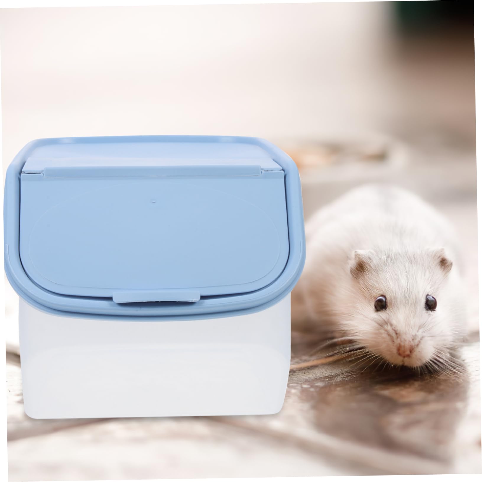 Praktische Hamsterversorgung Käfigbadebox Empfindliches Badezimmer Lichtecht Leicht Zu Reinigen Für Haustiere