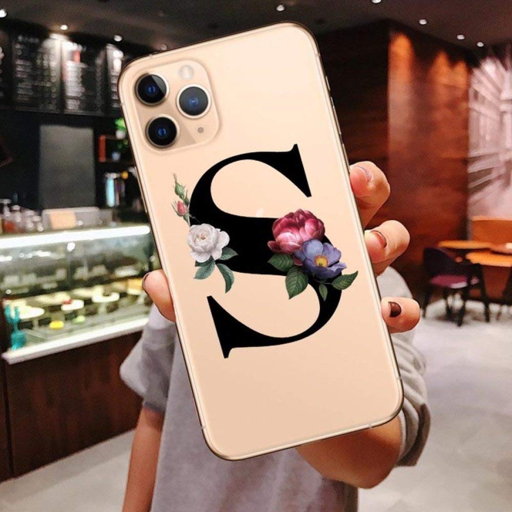 Apple Phone Case,Phone Case For Iphone 11 Pro Max Wireless Charging Fashion Customized Initial Soft For Iphone X Xr Xs Max 7 8 Plus