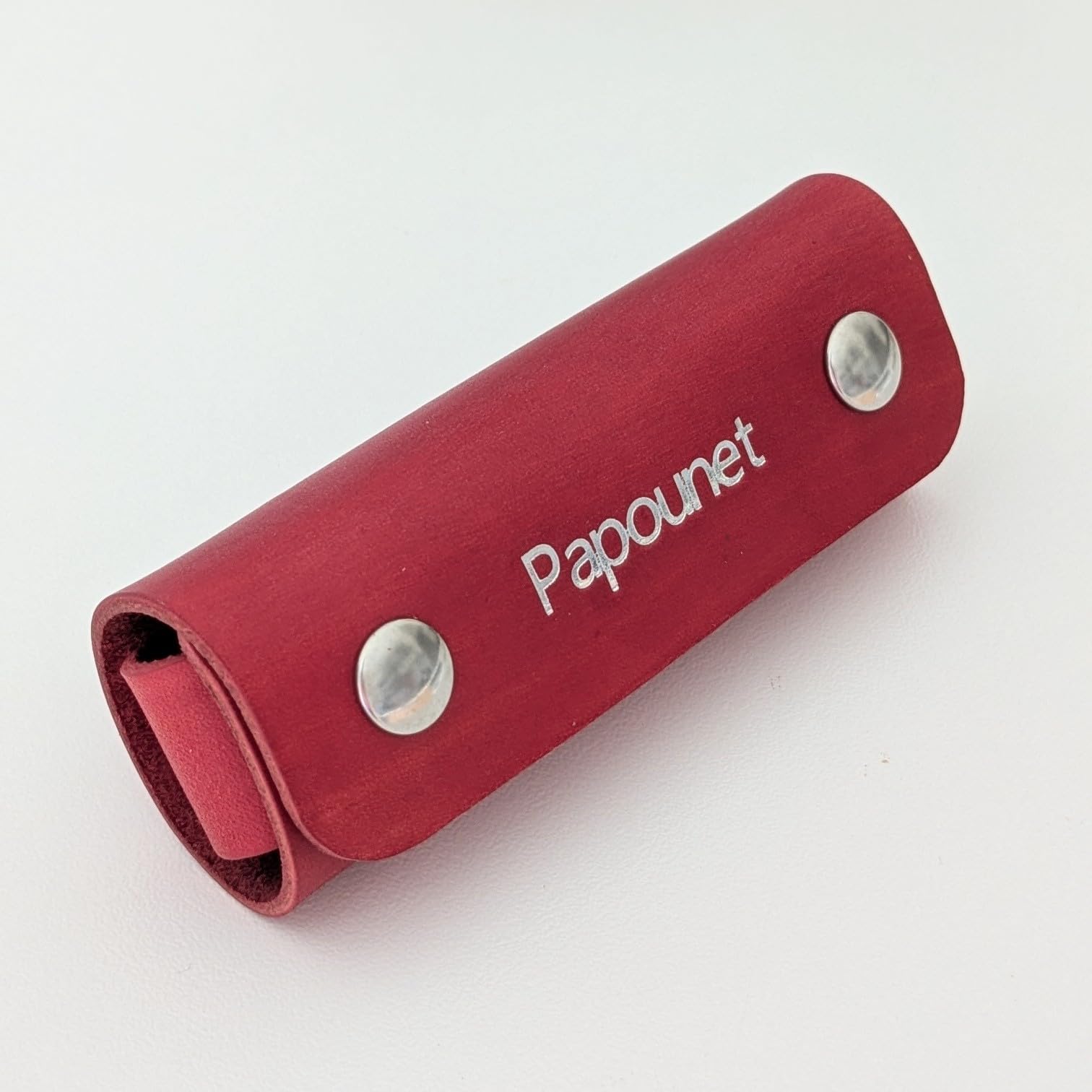Jeu de 421 dans Un étui en Cuir véritable, fabriqué à la Main en France. Personnalisation pour Cadeau.