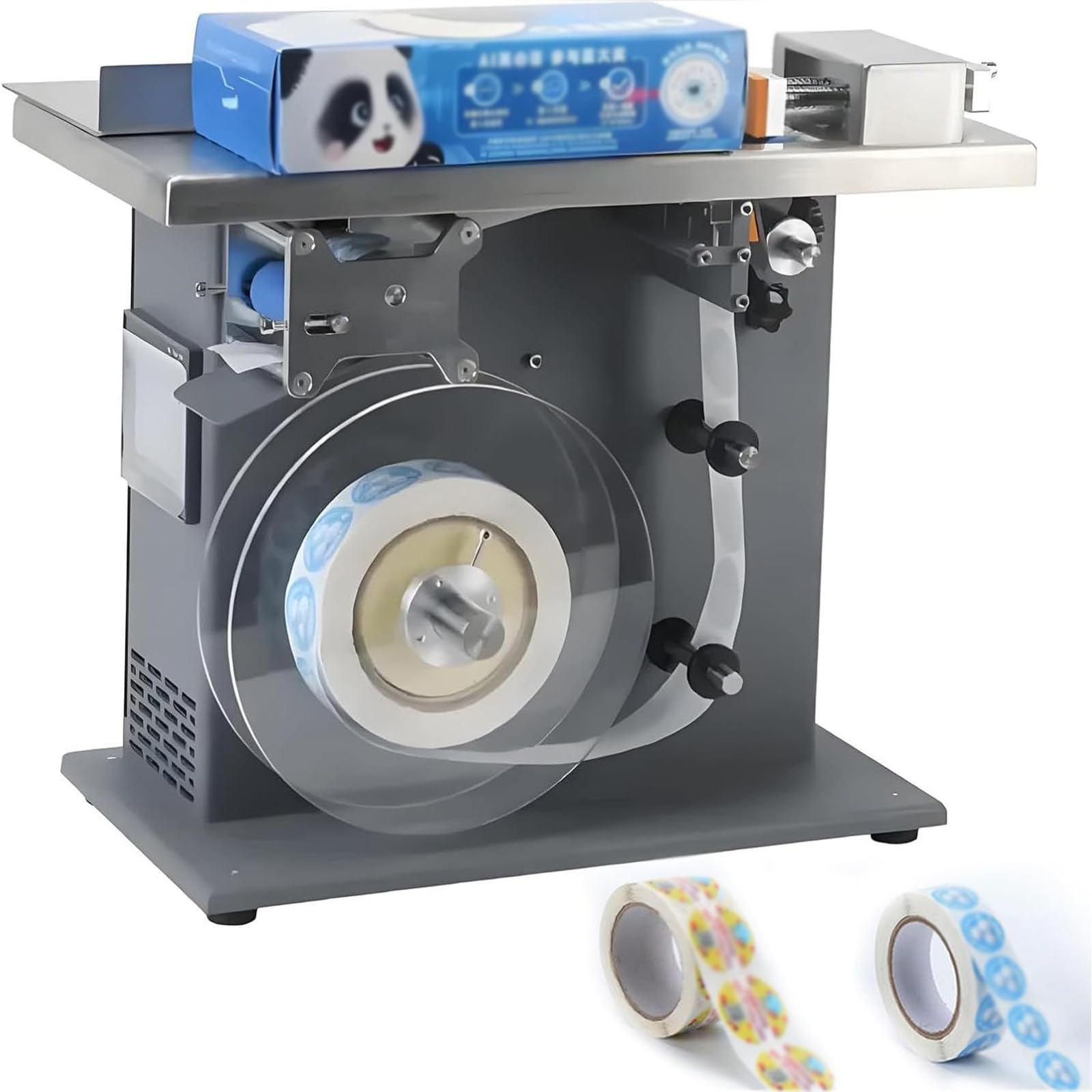SPS Gesteuerte Winkel-Etikettiermaschine für Verpackungsboxen 20to50mm