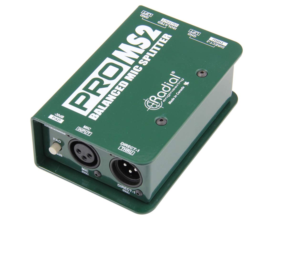 RADIAL ( ラジアル )/ProMS2 スプリッター Amazon.co.jp: Radial Engineering RAD-PROMS2 パッシブマイク