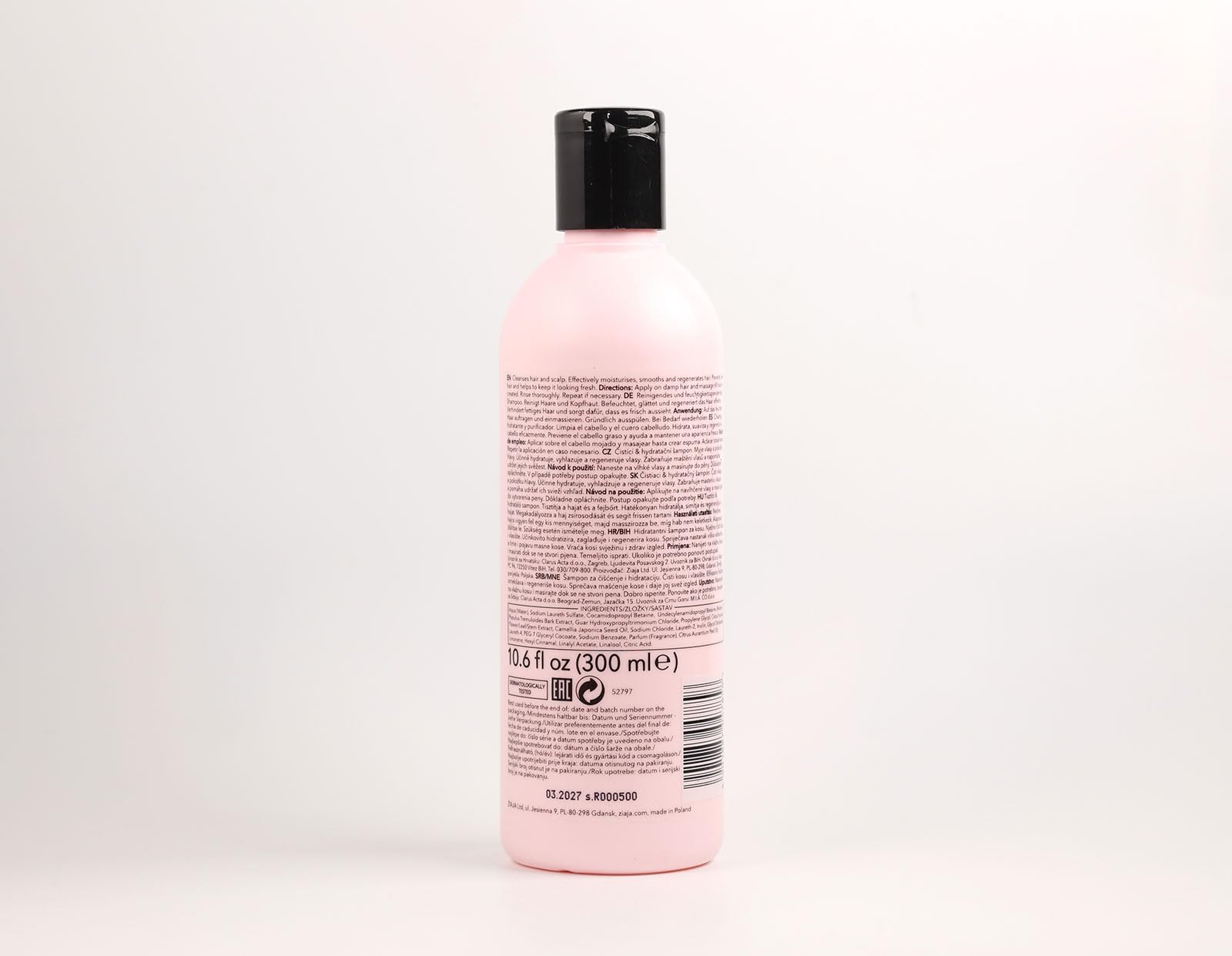 ZIAJA produkt do pielęgnacji włosów, Jeju Champú Hidratante Y Purificador 300 Ml