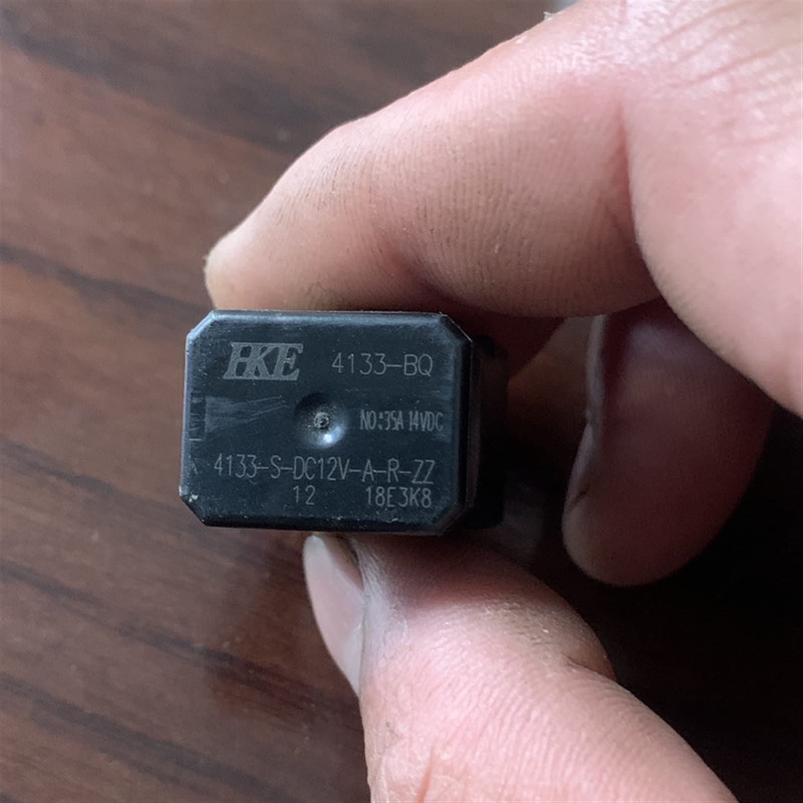Relé de automóvil ACM33221 Alternativa CM1A-R-12V-H78 4133 4133-S-DC12V-AR-ZZ 4PIN (Size : 5Pin Black)
