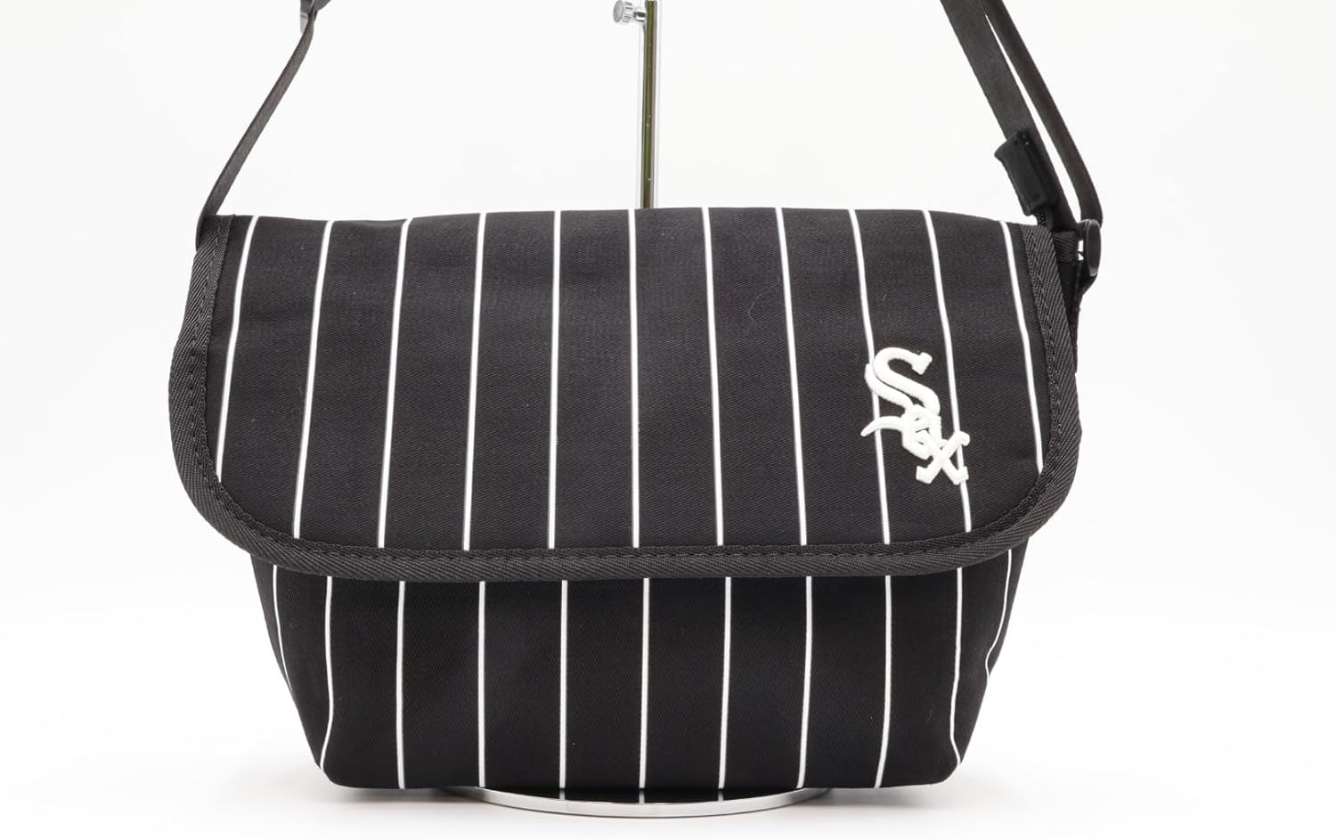 Major League Baseball Shoulder Bag, Messenger Bag, White Socks/Black, White Socks/Black, One Size