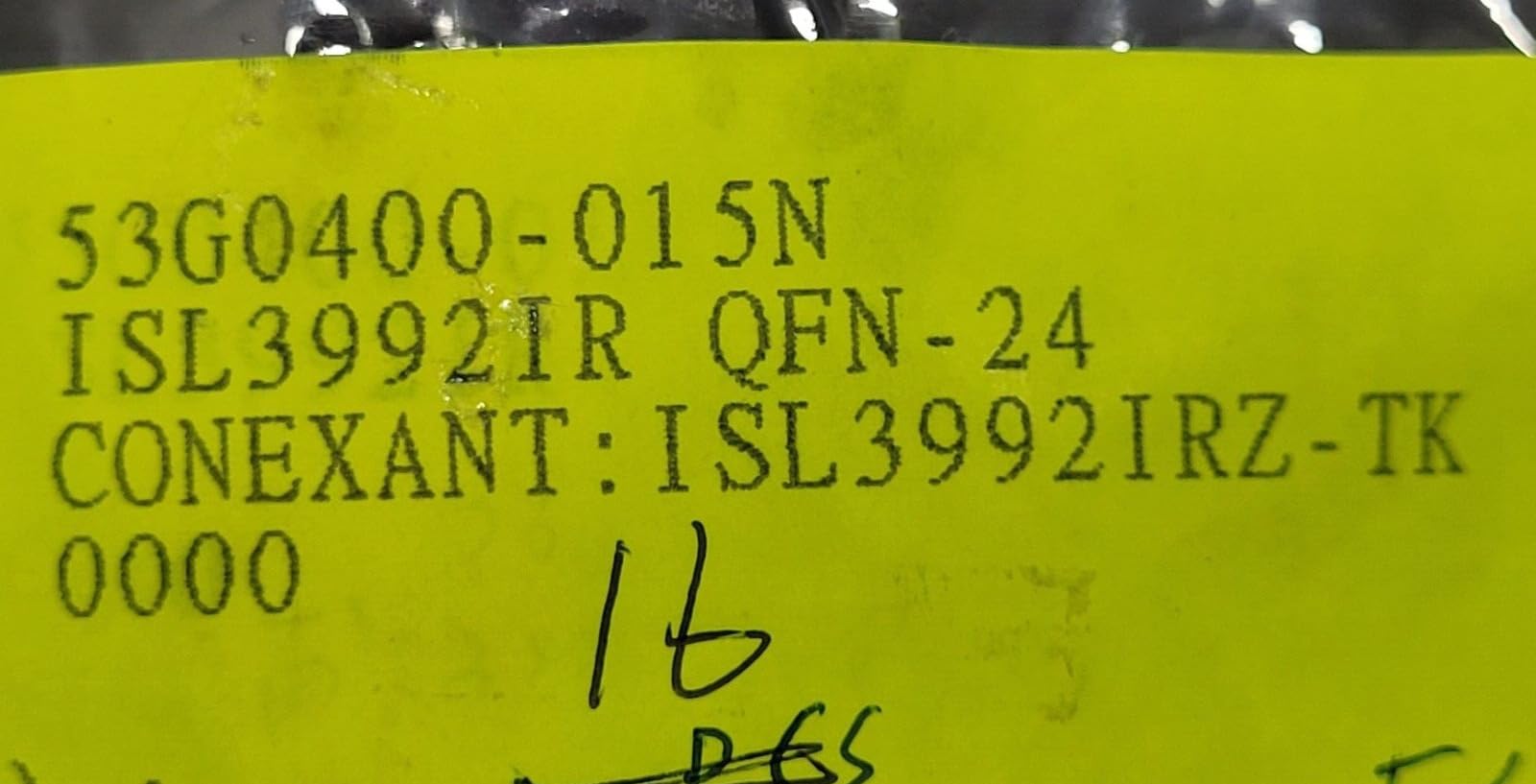 Brand New (1 PC) ISL3992IRZTK CONEXANT