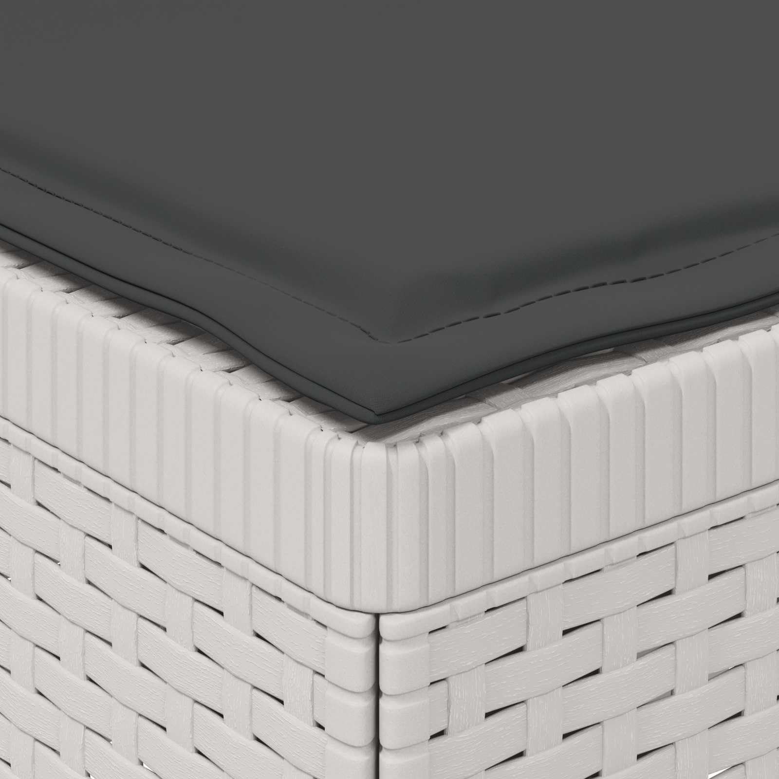 Supporto per monitor in legno massiccio di pino, 100 x 27 x 15 cm, bianco | Rialzo ergonomico per monitor per home office e studio con pratico spazio per tastiera.