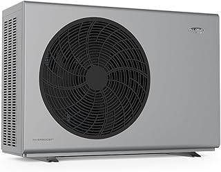 Pompe À Chaleur Air-Eau Monobloc HEAT R32 10 kW, Monophasé avec Einzelventilator, A+++ Efficacité Énergétique, Pour Chauffage Et Eau Chaude
