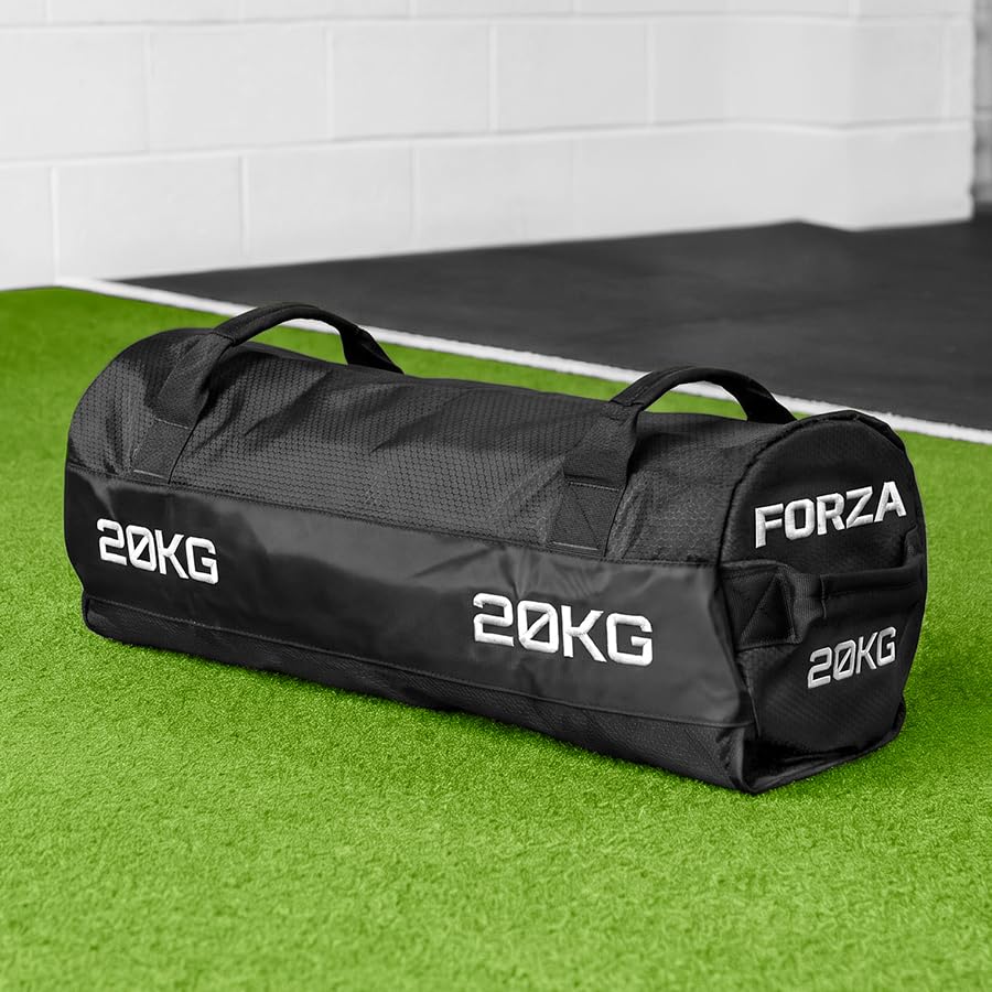 FORZA Competition Sandbag for Strength Training – 10kg, 20kg & 30kg Weighted Fitness Bag for Functional Fitness, Home & Commercial Gym Workouts