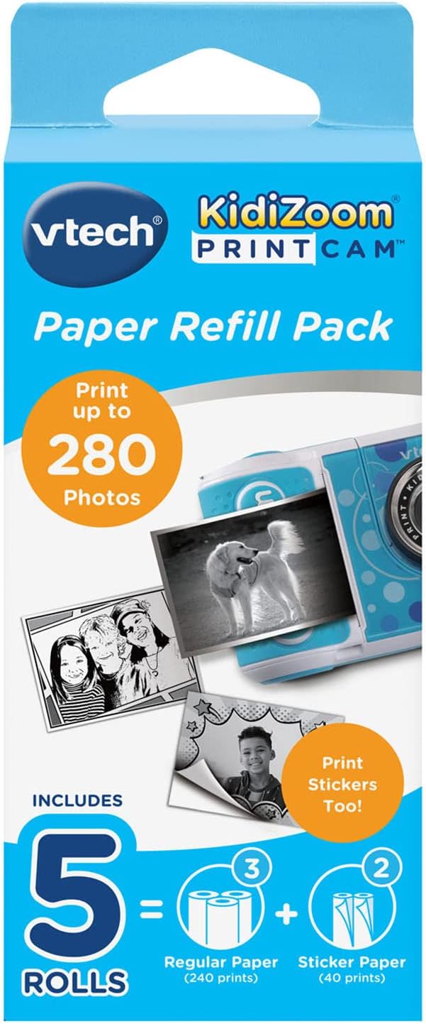 VTech KidiZoom PrintCam Thermal Printing Paper for Print Camera