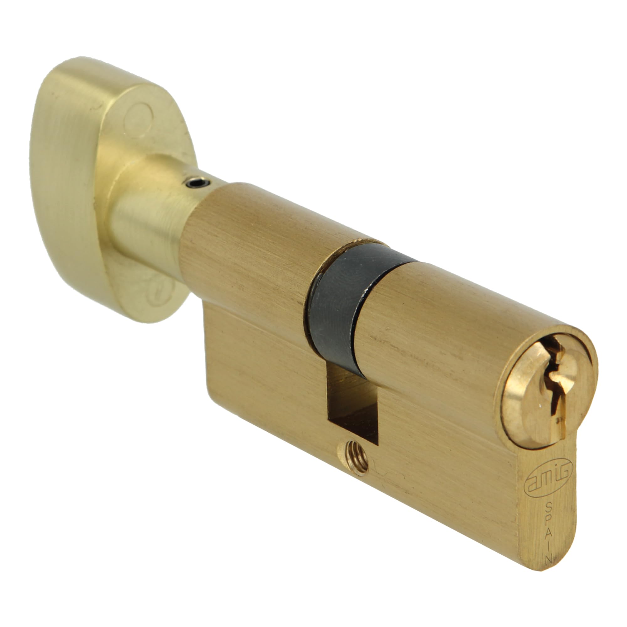 Amig, Lock Cylinder, Size: 70 mm (30-40), 6 Pins, Anti-Pick and Anti-Bumping System, Anti-Drill Pins, Includes 3 Keys