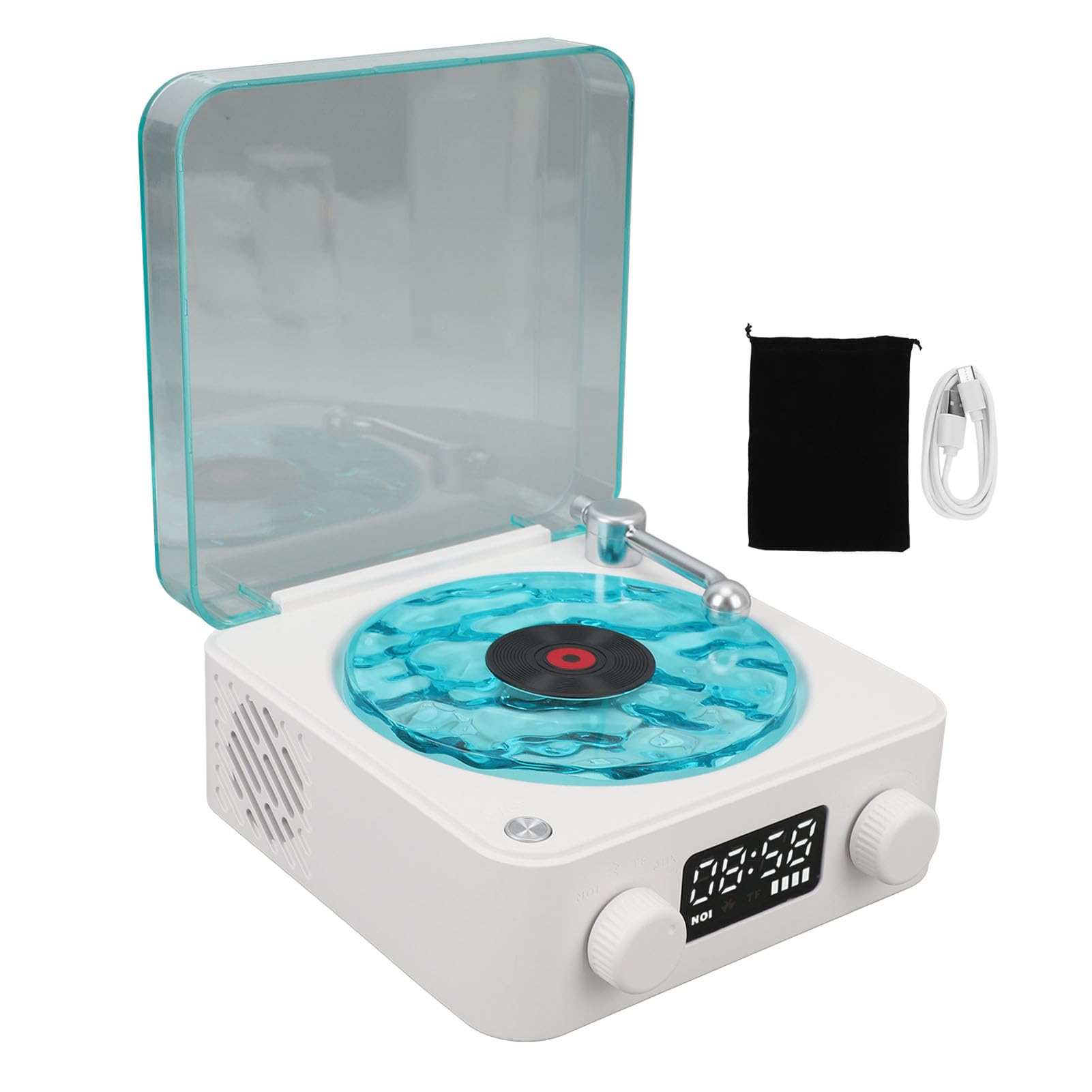 Amazon.co.jp: ビンテージレコードプレーヤー型Bluetoothスピーカー 4 