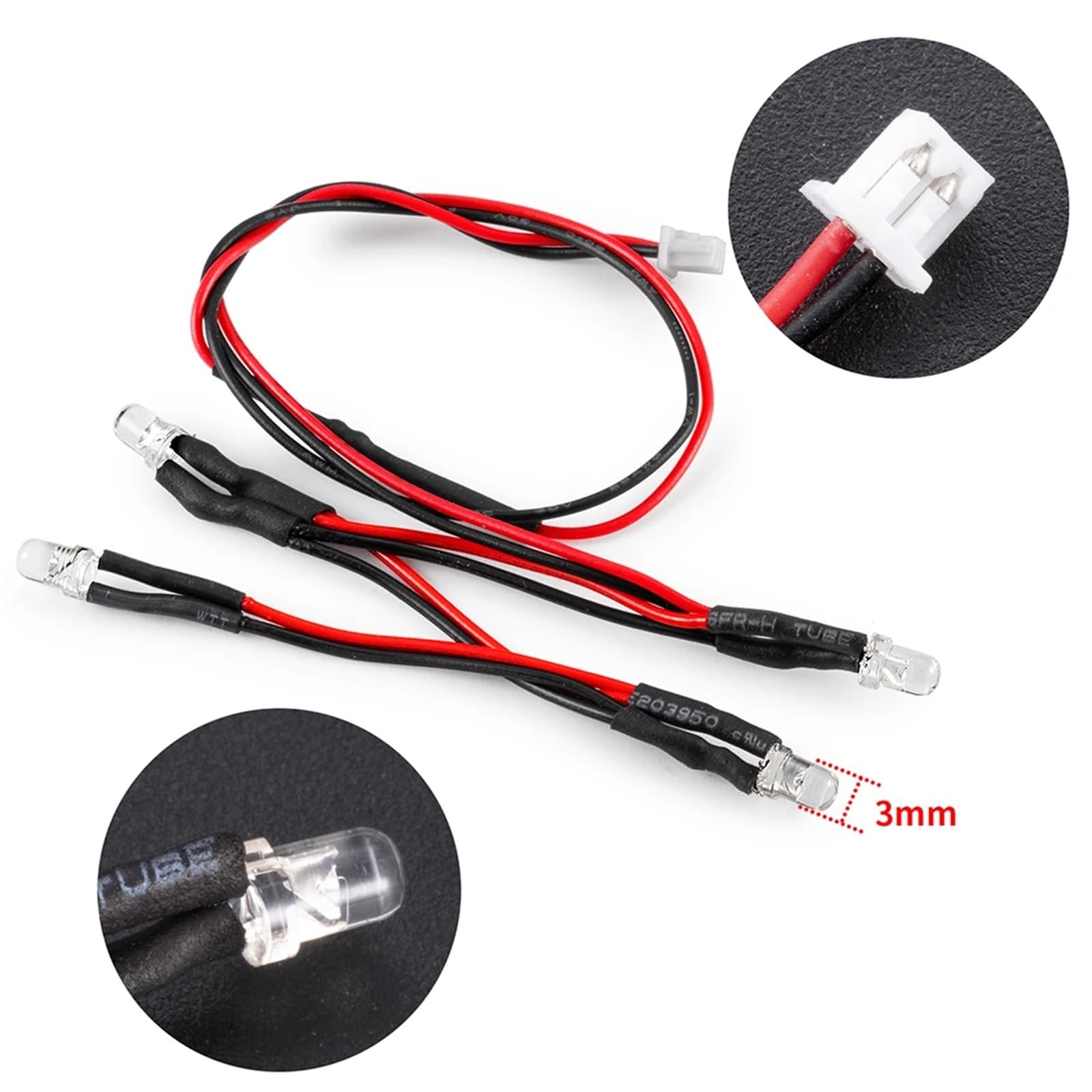 Per Hpi Venture Per 1/18 Luce Sul Tetto Paraurti Anteriore Luci Per Giocattoli RC Riparazione Auto Modifica Accessori Aggiornamento RC Componenti(Front Bumper Light)