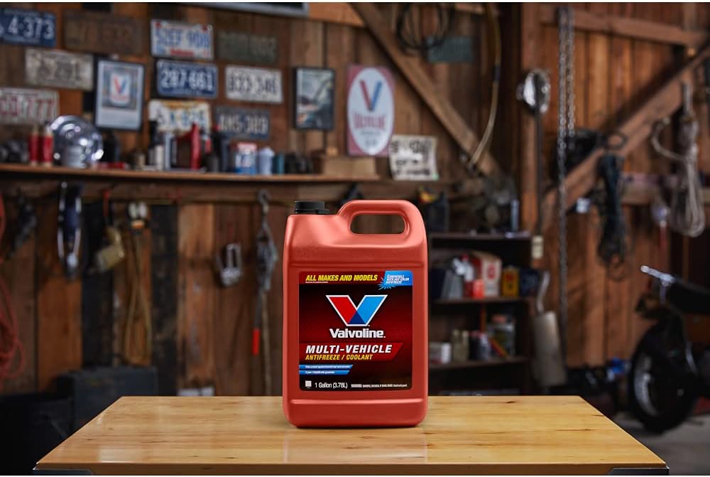 Valvoline Multi-Vehicle 50/50 Prediluted Ready-to-Use Antifreeze/Coolant 1 GA, light yellow/green. 8 61vatuQ8wsS. AC SL1500