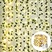12 Pièces Artificielle Lierre Guirlandes,JUSTDOLIFE Artificielle Lierre Guirlande Fausses Plantes -avec lumière 200 LED Décoration pour Célébration, Mariage, Cuisine, Jardin, Bureau