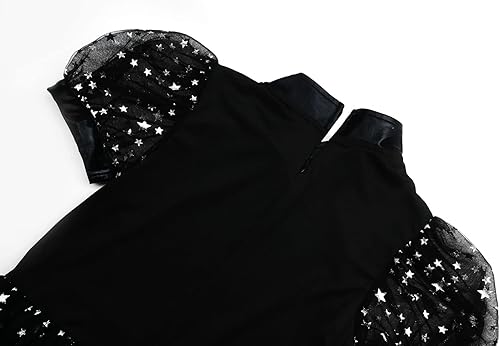 Miniatura 4 de ReliBeauty Disfraz de payaso de Halloween para niñas, cosplay con rodilleras