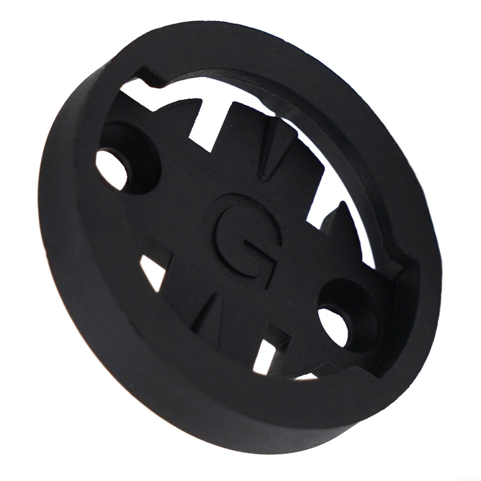 Kit de inserción de soporte de montaje de cronómetro de bicicleta para Garmin para Wahoo para Bryton Material ABS acabado negro engranaje para ciclistas al aire libre (G)