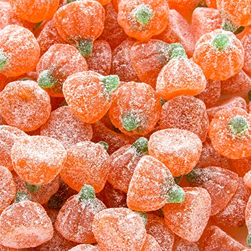Sour Jelly Pumpkins Candy (1 Lb - Approx 68 Pcs)
