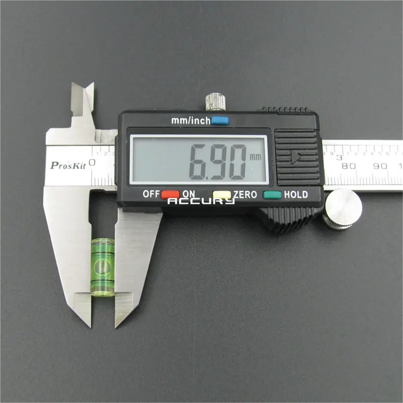 100 Uds 7 * 16mm nivel de burbuja vial de plástico Mini nivel de burbuja de plástico nivelador acrílico for pared TV o cuadro de pared colgante(20cm)