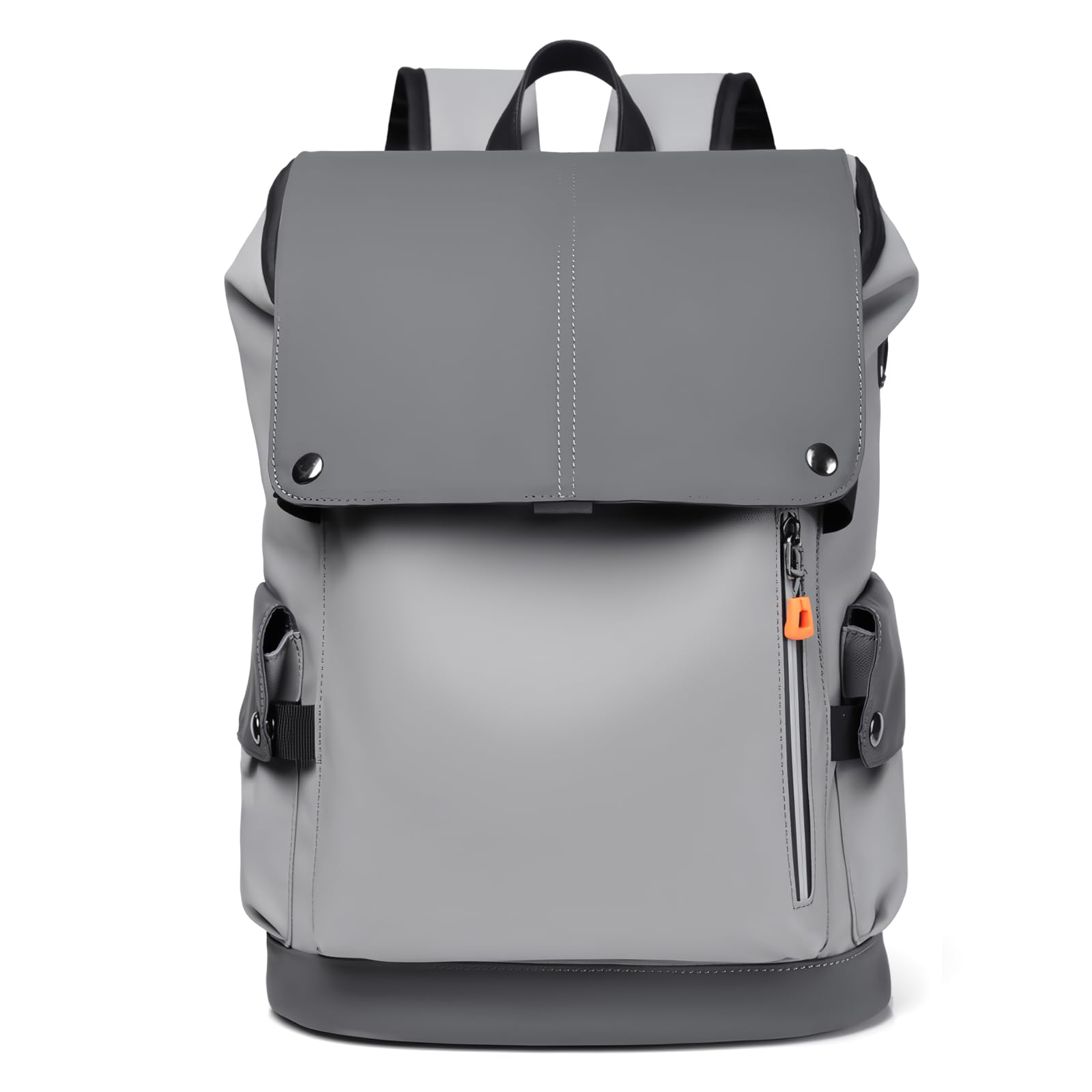 Sonarin Men's Light Grey Laptop Backpack ,Waterproof Business Backpack 15.6 Inch Computer Bag Travel Rucksack Work Backpack Casual Daypack With Usb Charging Port For Wo(Light Grey)