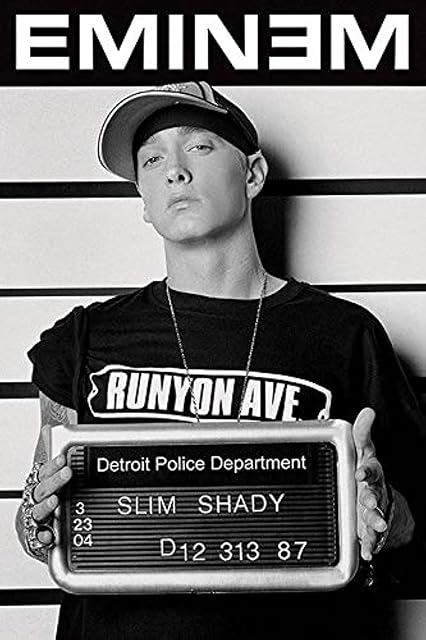 Pyramid International Mugshot Eminem Maxi Poster, Multi-Colour, 61 x 91.5 x 1.3 cm, Multicolour, 24 x 36 inches