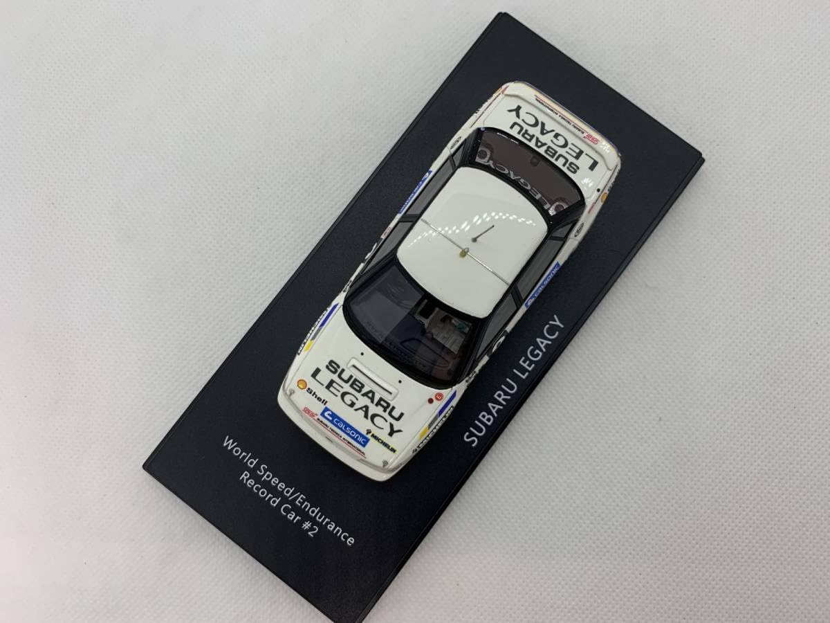 Amazon.co.jp: LA-X 1/43 スバル レガシー SUBARU LEGACY #2 ホワイト 
