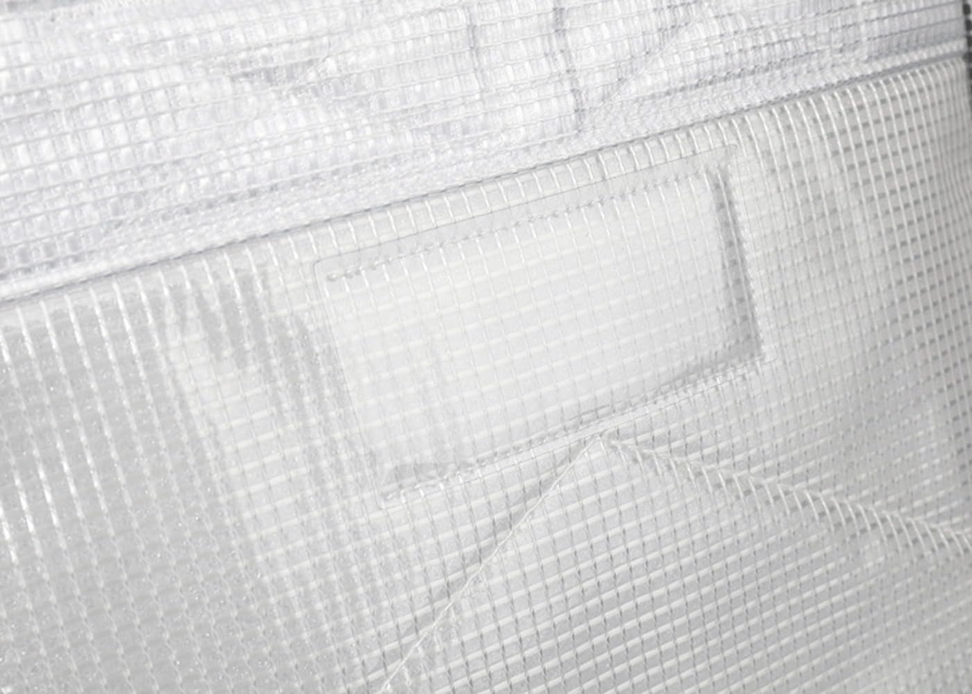 [Vilom] 透明・帯電防止 フルPVC 防塵バックパック｜耐久性・防水仕様｜メッシュ構造で通気性｜作業・建設・学校・旅行に最適｜