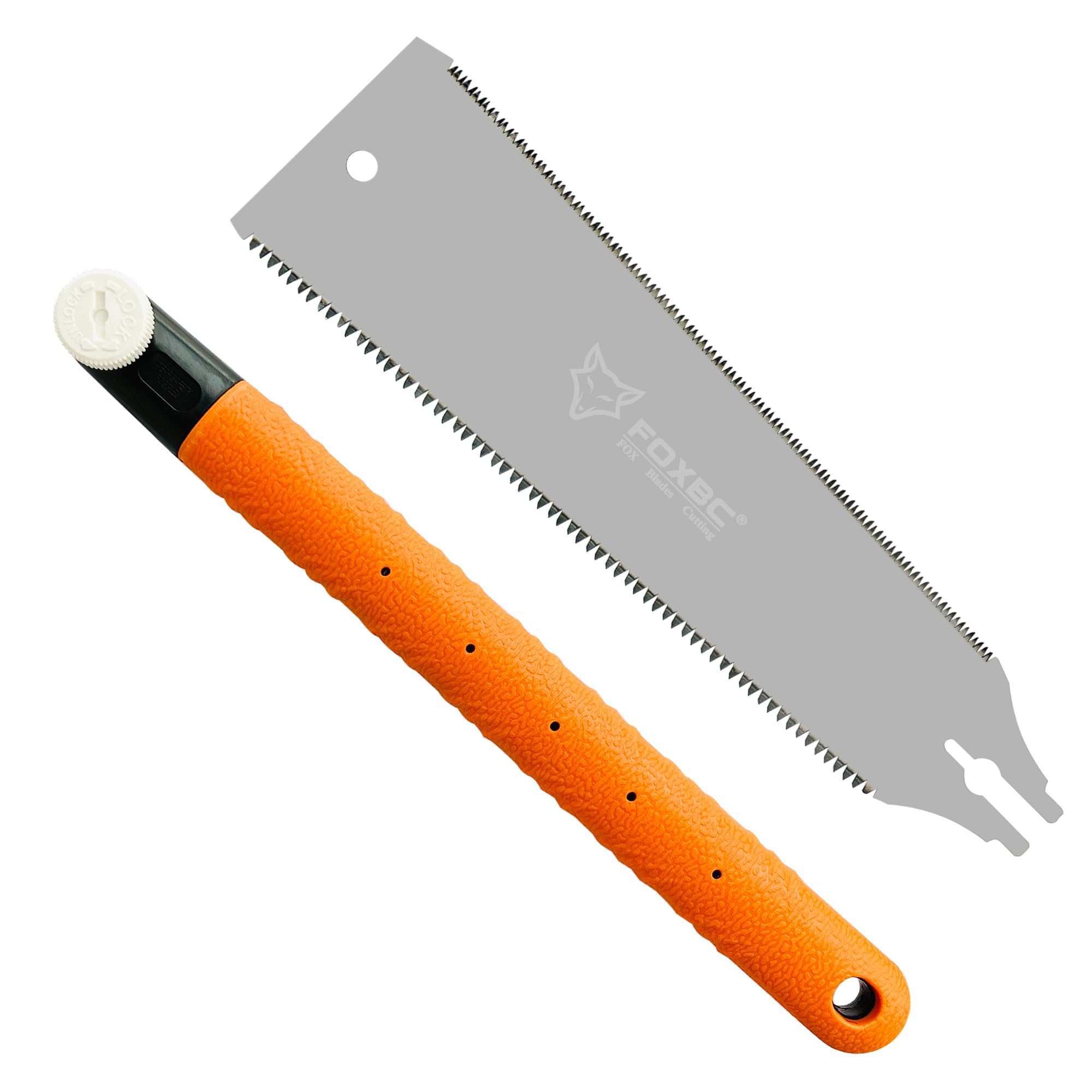 【gabugabu☆】 FOXBC Serra japonesa de 24 cm Serra manual Ryoba de corte